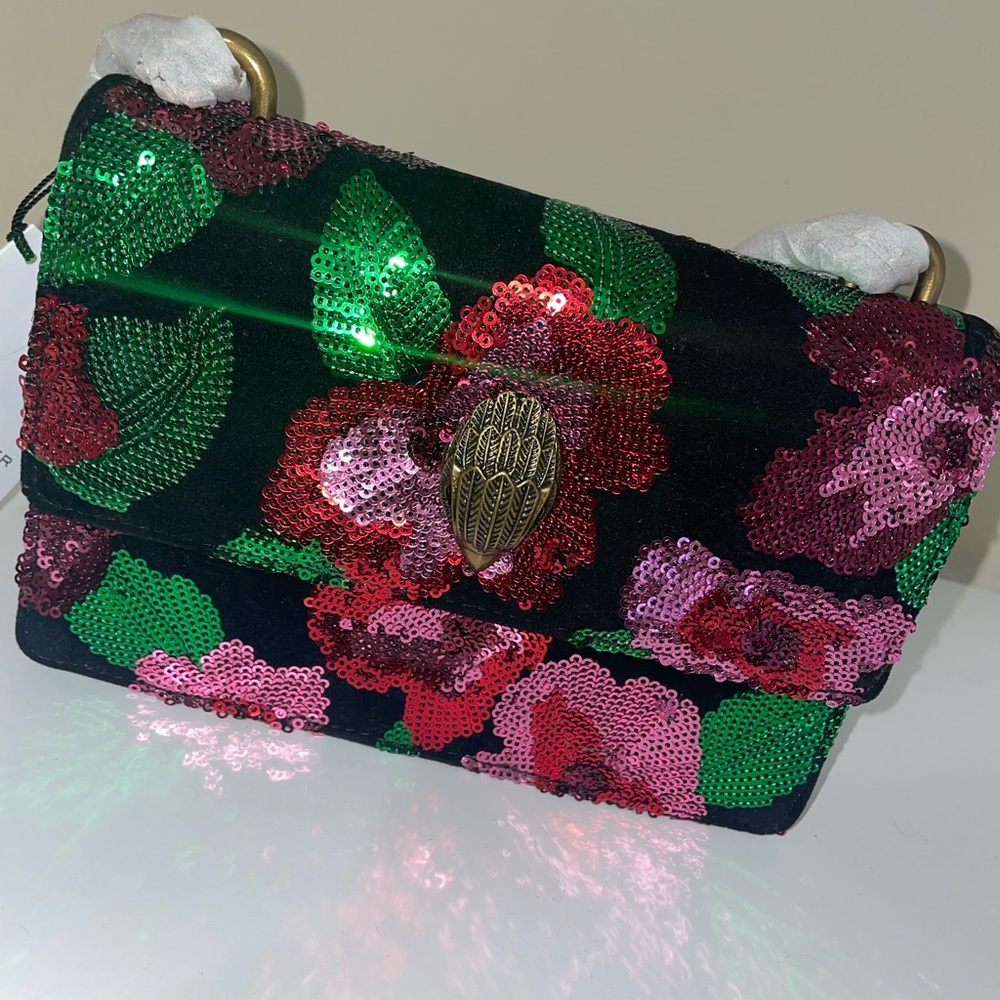 Kurt Geiger Sequin Floral Bag